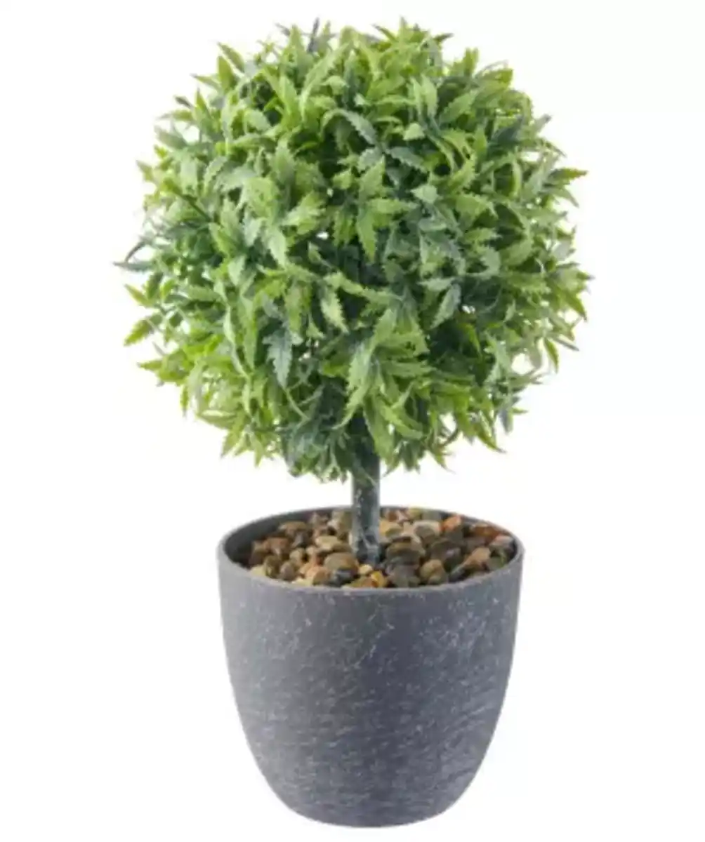 Bild 1 von Kunstpflanze Spindelstrauch, grün