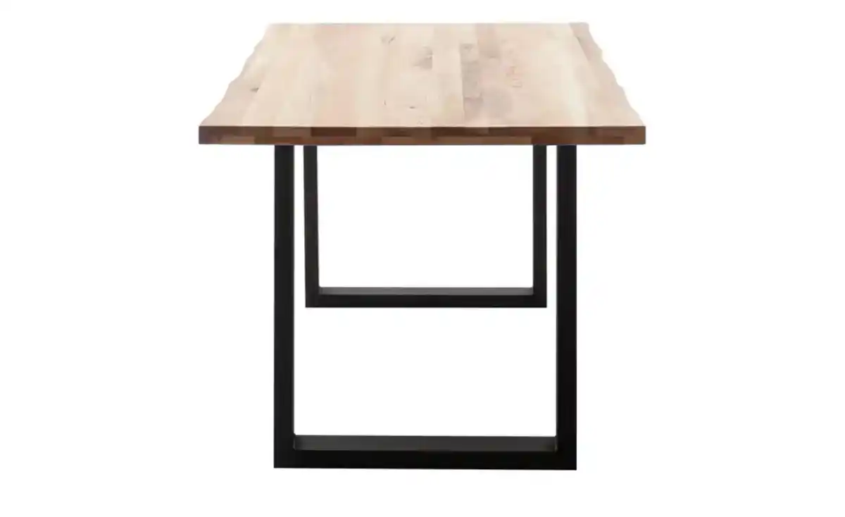 Bild 2 von Woodford Kufentisch massiv Malaisa ¦ holzfarben ¦ Maße (cm): B: 90 H: 76 Tische > Esstische - Möbel Kraft