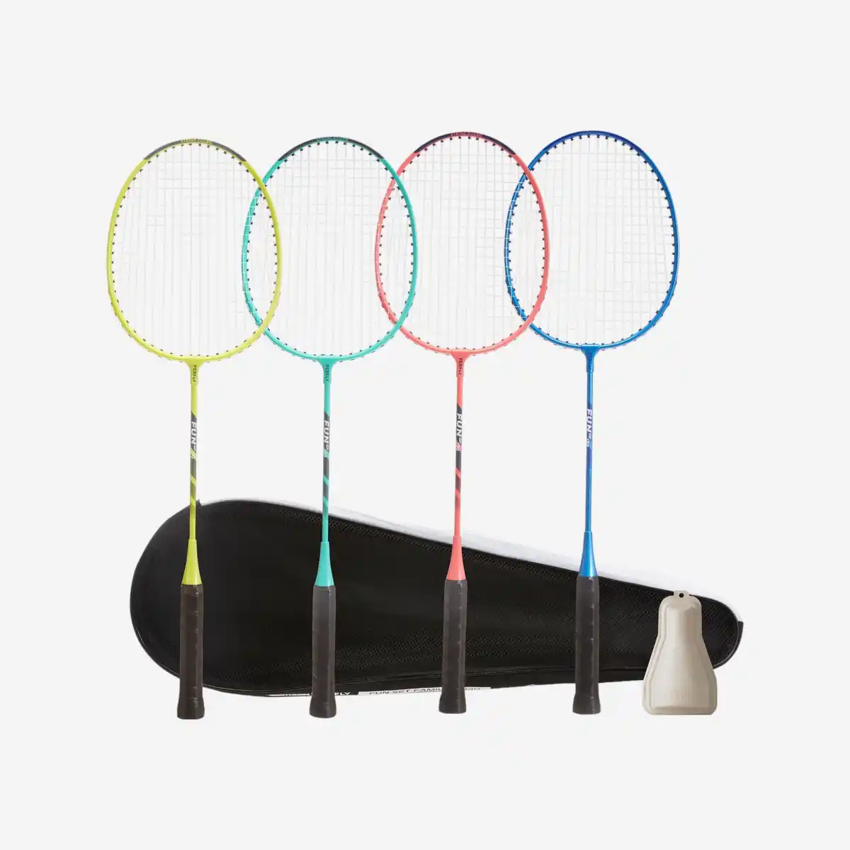 Bild 1 von PERFLY Badminton Set Erwachsene - Fun BR130 Family 4 Schläger