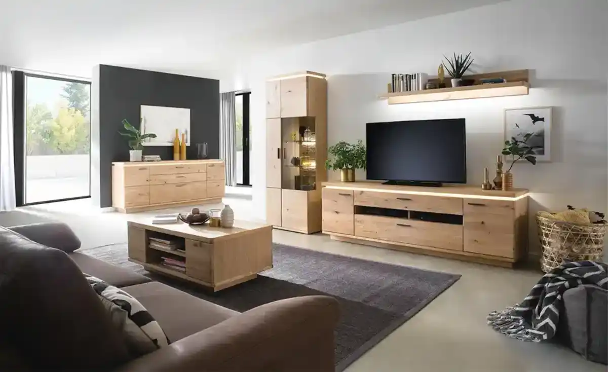 Bild 2 von Woodford Wandboard  Alone ¦ holzfarben ¦ Maße (cm): B: 154 H: 24 T: 25.0 Regale > Wandregale - Möbel Kraft