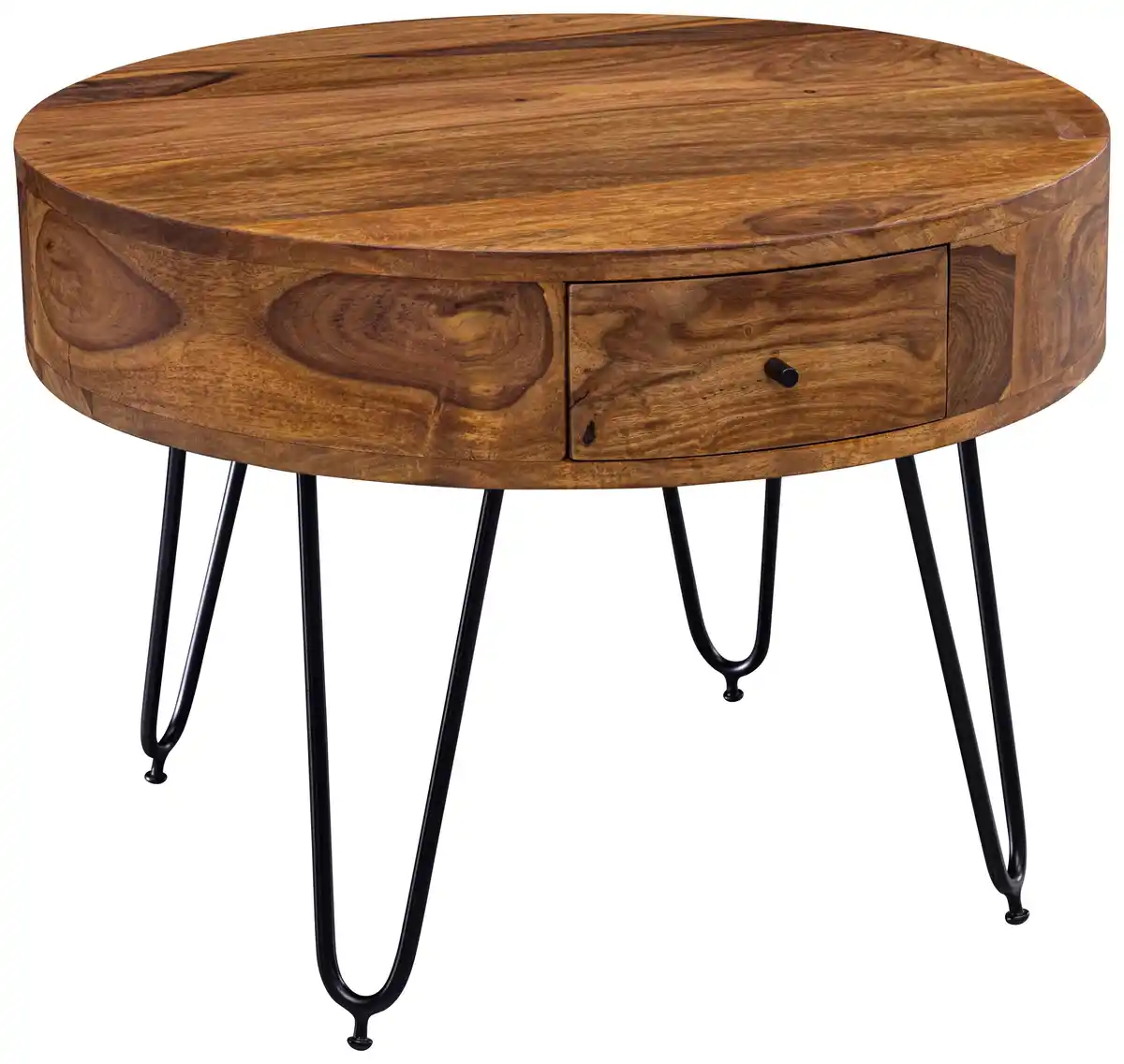 Bild 1 von Couchtisch mit Laden ca. 60x44,5 cm Sheesham, Sheeshamfarben