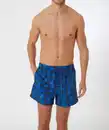 Bild 1 von Gemusterte Badeshorts, dunkelblau