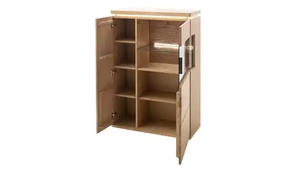 Bild 2 von Woodford Highboard  Alone ¦ holzfarben ¦ Maße (cm): B: 90 H: 128 T: 37.0 Kommoden & Sideboards > Highboards - Möbel Kraft