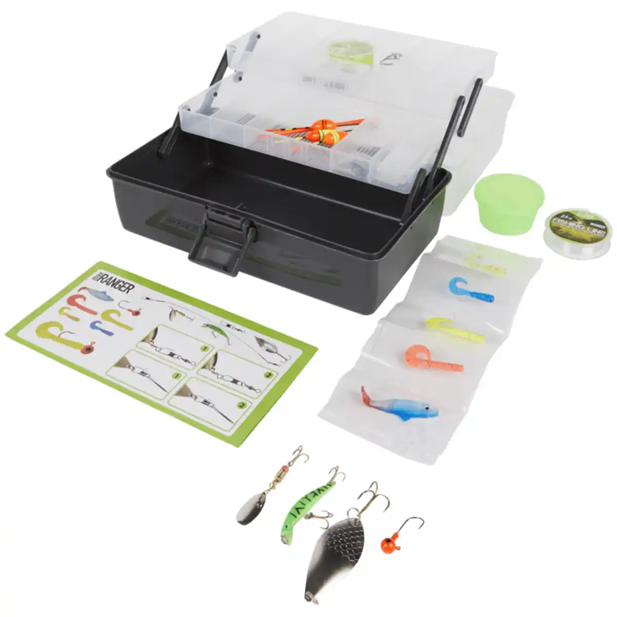 Bild 1 von Max Ranger Angelkoffer mit Zubehör