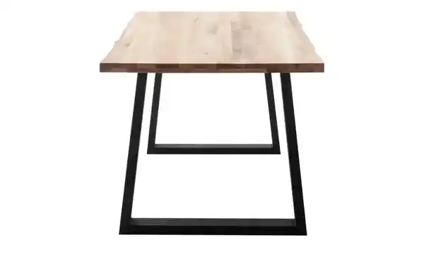 Bild 2 von Woodford Kufentisch massiv Malaisa ¦ holzfarben ¦ Maße (cm): B: 90 H: 76 Tische > Esstische - Möbel Kraft