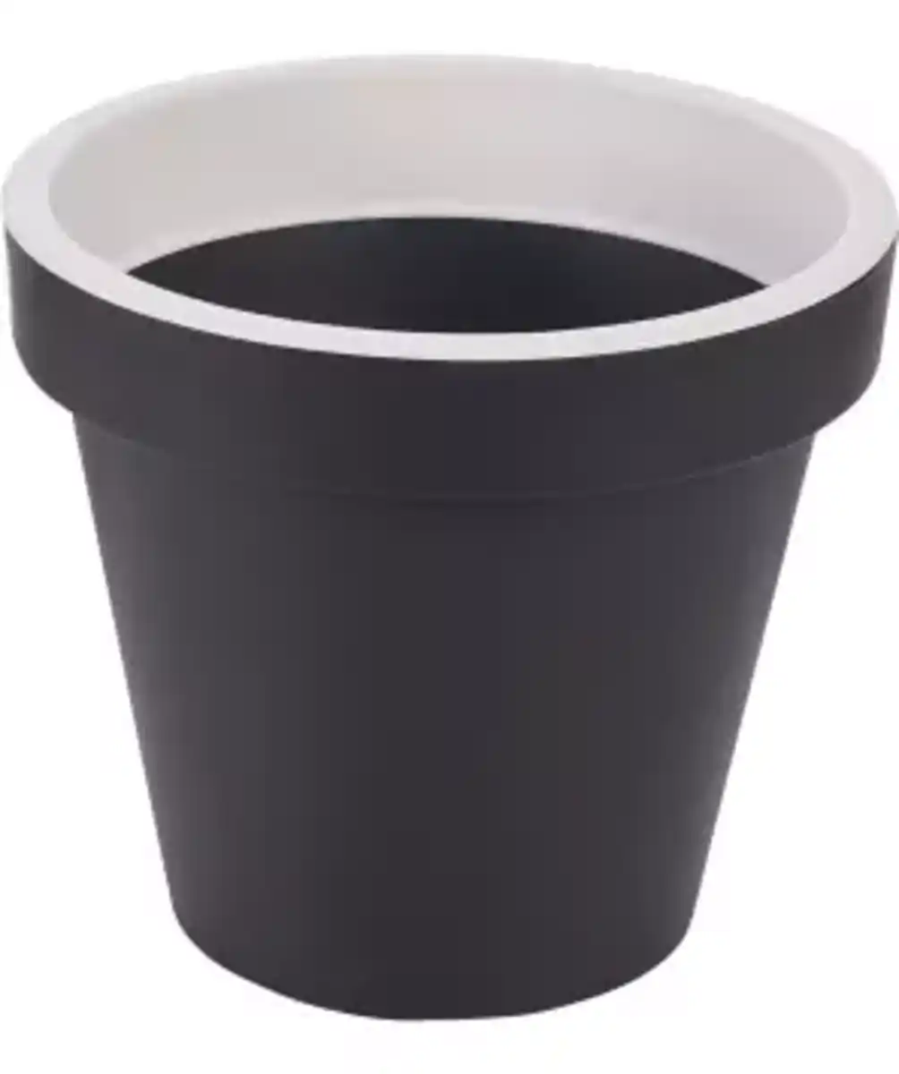 Bild 1 von Pflanztopf mit konischer Form, anthrazit