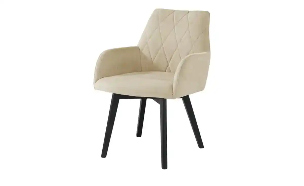 Bild 1 von Woodford Armlehnstuhl  Bristol ¦ creme ¦ Maße (cm): B: 60 H: 88 T: 67.0 Stühle > Esszimmerstühle - Möbel Kraft