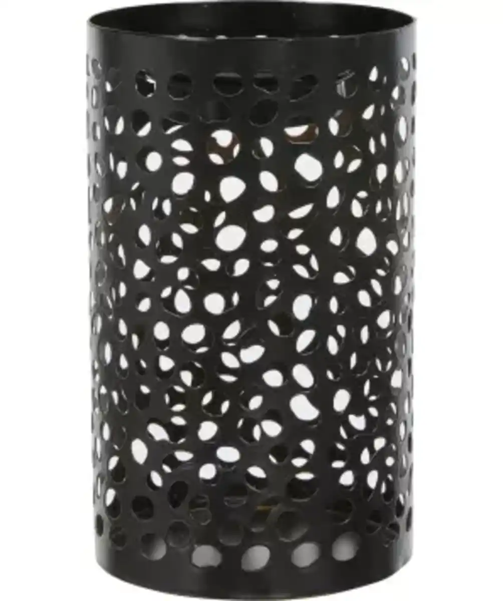 Bild 1 von Solarleuchte Zylinder, schwarz gepunktet