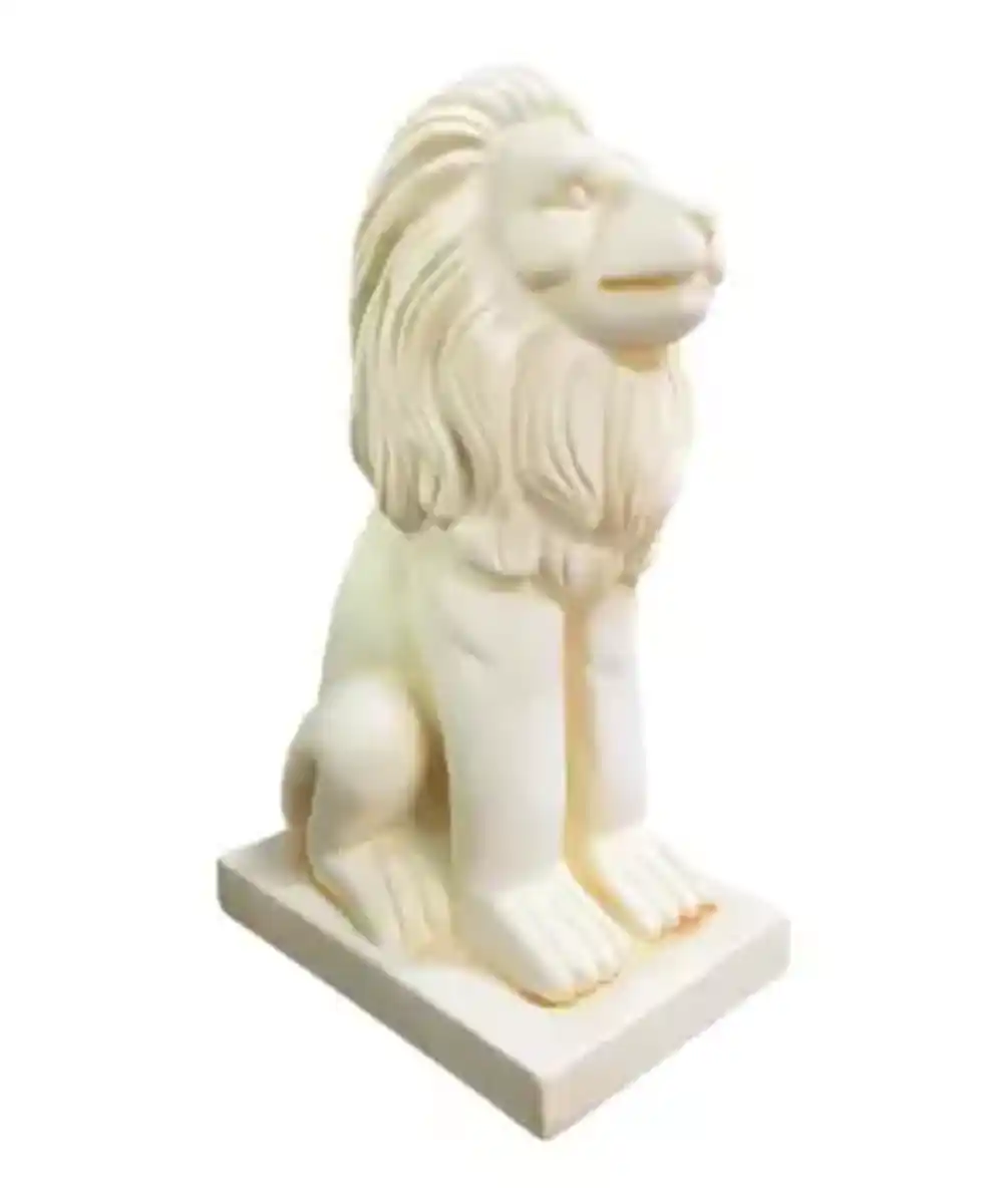 Bild 1 von Garten Deko-Löwe, weiß