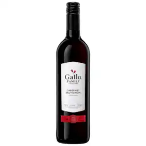 Gallo Rotwein Cabernet Sauvignon Kalifornien halbtrocken 0,75l