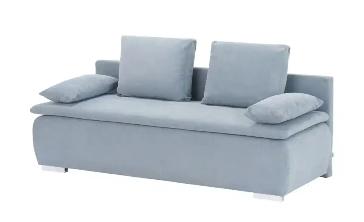 Bild 3 von smart Schlafsofa  Leonie ¦ blau ¦ Maße (cm): B: 198 H: 92 T: 90.0 Polstermöbel > Sofas > 2-Sitzer - Möbel Kraft