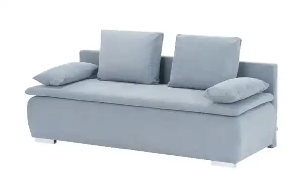 Bild 3 von smart Schlafsofa  Leonie ¦ blau ¦ Maße (cm): B: 198 H: 92 T: 90.0 Polstermöbel > Sofas > 2-Sitzer - Möbel Kraft