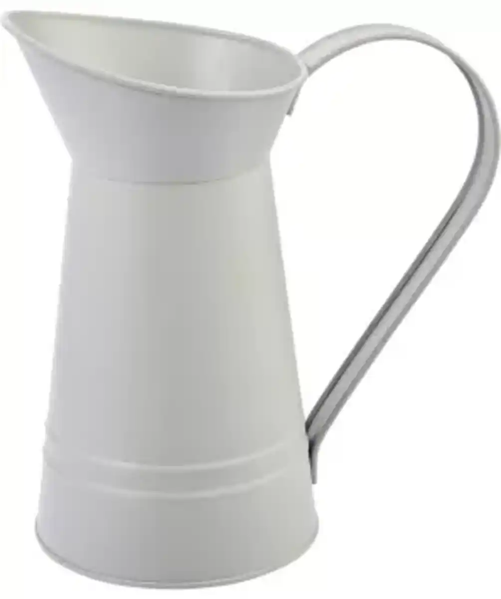 Bild 1 von Garten Deko-Kanne, grau