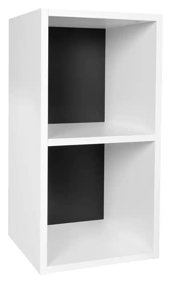 Bild 1 von Standregal ca. 30x60x60 cm Weiß, Schwarz, Schwarz, Weiß