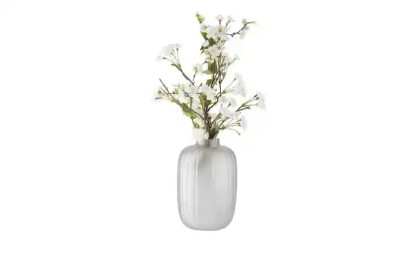 Bild 3 von HOME STORY Vase   ¦ grau ¦ Glas ¦ Maße (cm): H: 30  Ø: 19.5 Dekoration > Vasen - Möbel Kraft