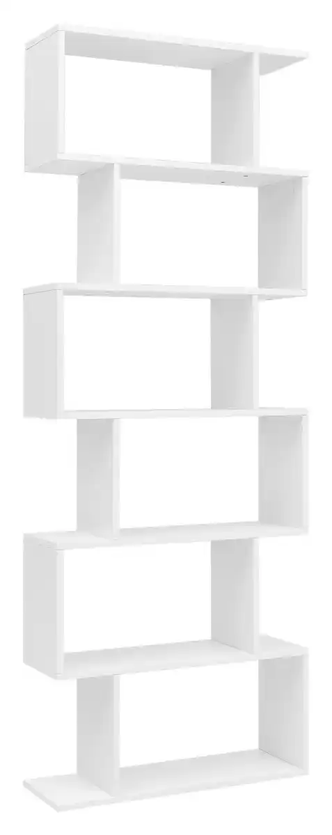 Bild 1 von Standregal ca. 70x190,5x23,5 cm Weiß, Weiß