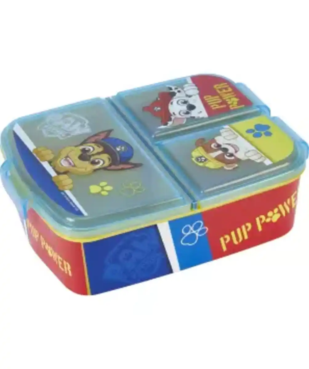 Bild 1 von Brotdose mit 3 Fächern, blau