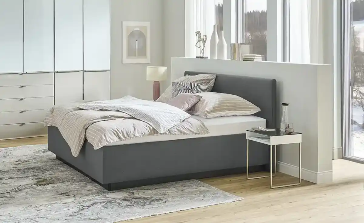 Bild 1 von vanDoorn Polsterbett Wendematratze Flexline 2.0 ¦ schwarz ¦ Maße (cm): B: 170 H: 95 Betten > Doppelbetten - Möbel Kraft