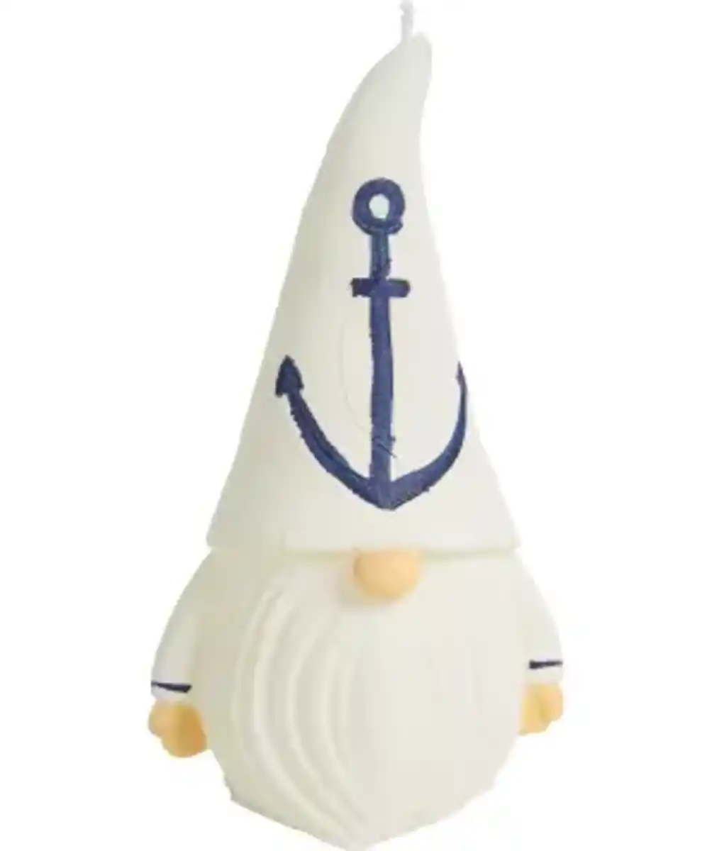 Bild 1 von Maritime Wichtel-Kerze, weiß