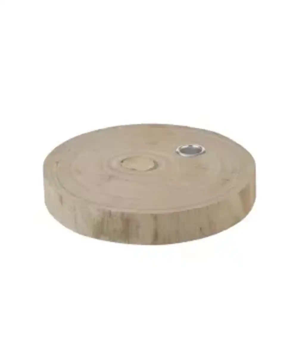 Bild 1 von Dekotablett mit Kerzenhalter, naturfarben