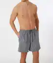 Bild 1 von Gestreifte Badeshorts, schwarz