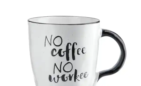 Bild 2 von Peill+Putzler Kaffeebecher "No Coffee, No Workee"