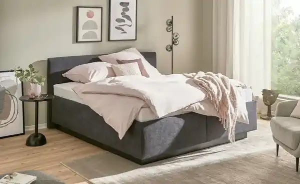 Bild 2 von vanDoorn Polsterbett  Flexline ¦ grau ¦ Maße (cm): B: 190 H: 95 Betten > Doppelbetten - Möbel Kraft