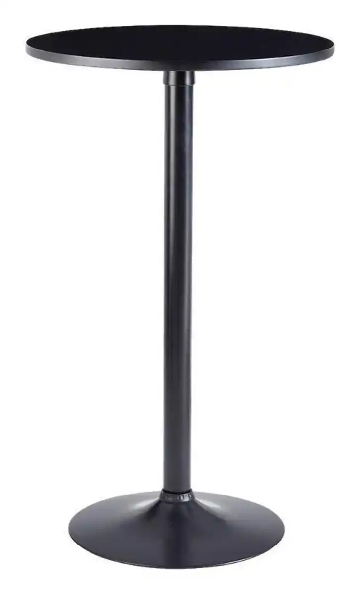 Bild 1 von Bistrotisch rund ca. 60x100 cm Schwarz, Schwarz