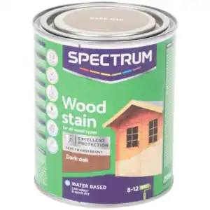 Spectrum Halbtransparente Holzlasur Dunkle Eiche