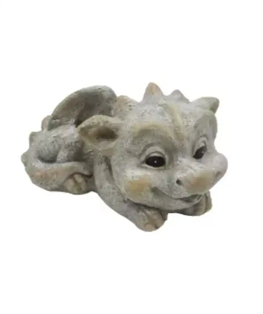 Bild 1 von Deko-Drache aus Polystyrol, grau