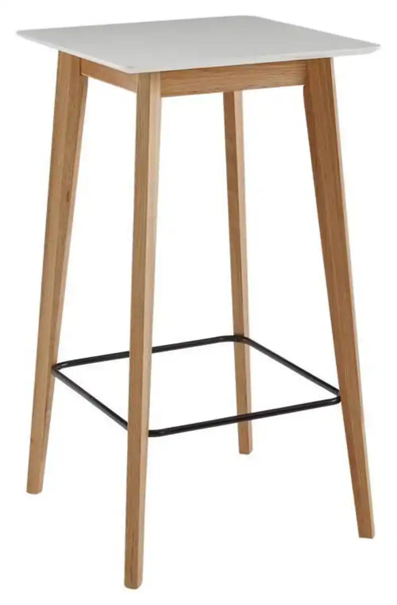 Bild 1 von Bartisch Wohnling ca. 60x110x60 cm Weiß/Eiche, Weiß