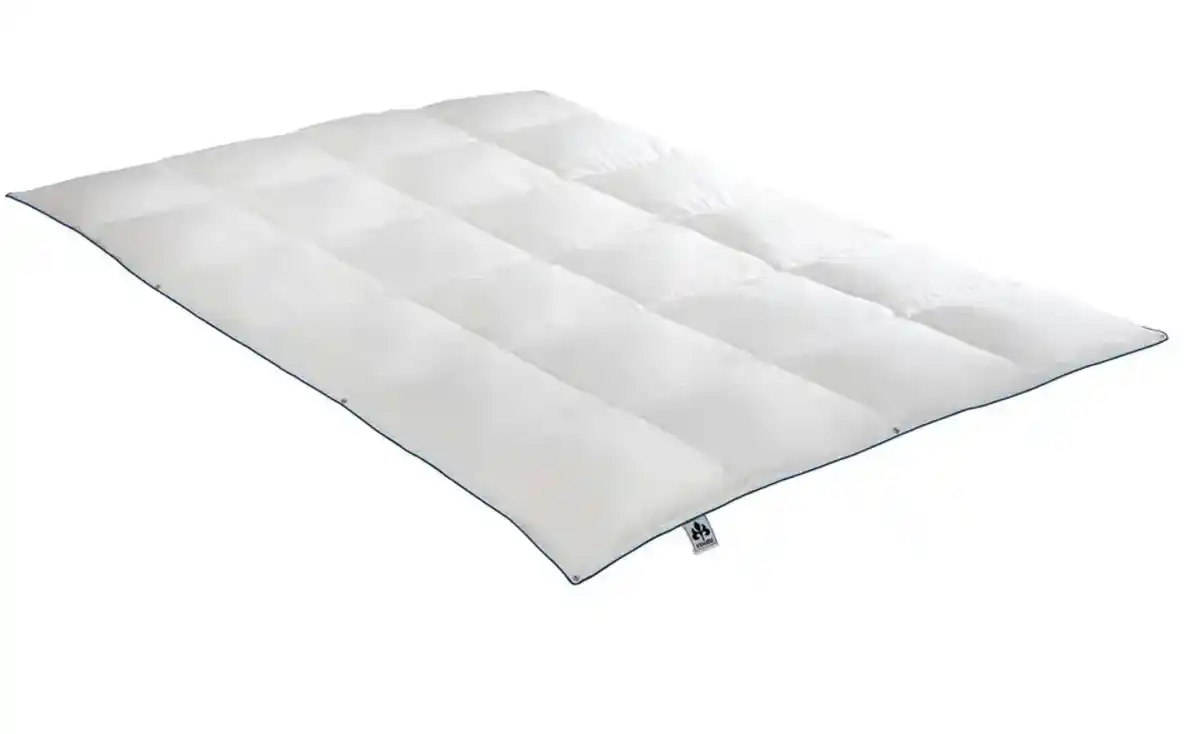 Bild 1 von IRISETTE 4-Jahreszeiten-Daunendecke  Luna ¦ weiß ¦ Maße (cm): B: 155 H: 8 Bettwaren > Bettdecken > Bettdecken in Übergrößen - Möbel Kraft