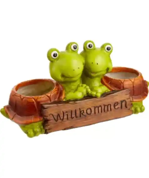 Bild 1 von Pflanzgefäß Schildkröten, grün
