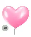 Bild 1 von Herzförmige Luftballons, rosa
