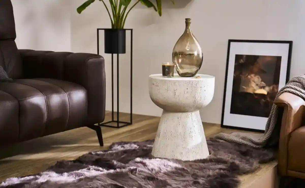 Bild 1 von HOME STORY Vase   ¦ braun ¦ Glas ¦ Maße (cm): H: 33  Ø: 19.0 Dekoration > Vasen - Möbel Kraft