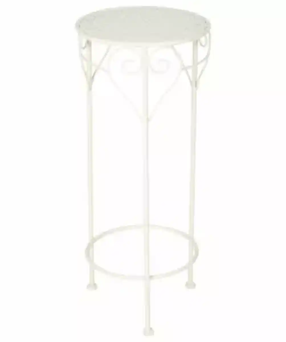 Bild 1 von Gartentisch mit runder Platte, creme