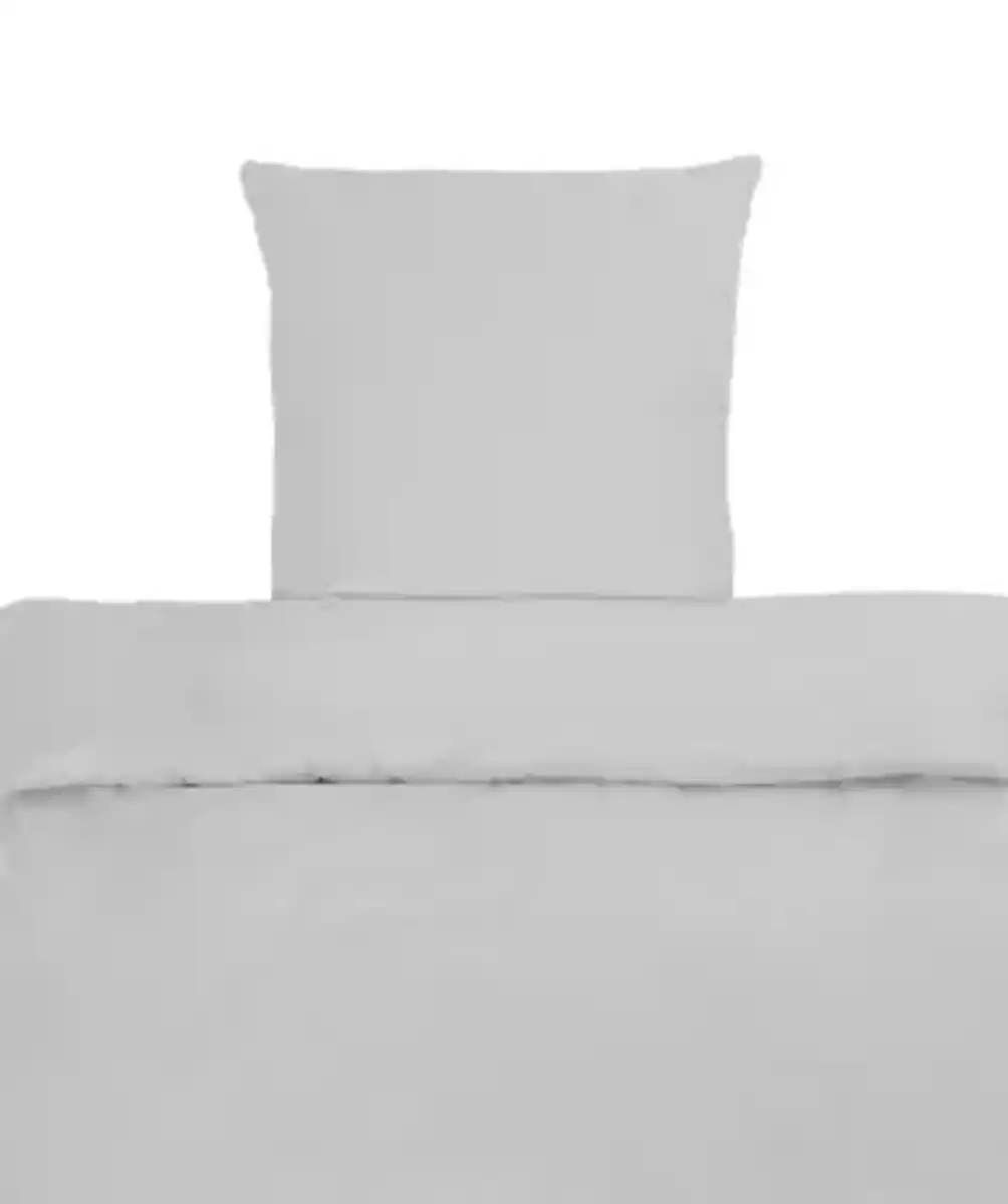 Bild 1 von Baumwoll-Bettwäsche, grau