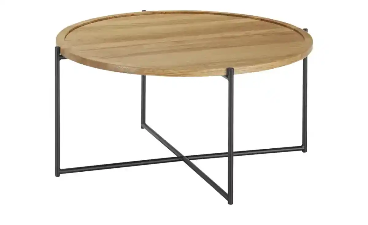 Bild 1 von Couchtisch   ¦ holzfarben ¦ Maße (cm): H: 40  Ø: 80.0 Tische > Couchtische - Möbel Kraft