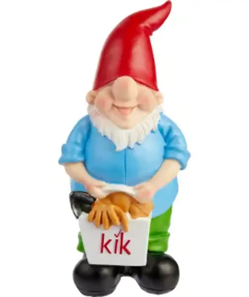 Bild 1 von Gartenzwerg, blau