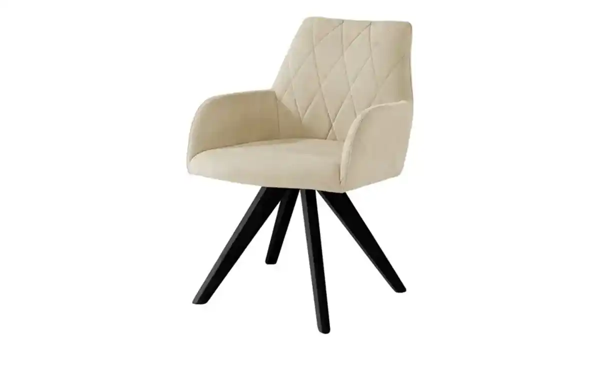 Bild 1 von Woodford Armlehnstuhl  Bristol ¦ creme ¦ Maße (cm): B: 60 H: 88 T: 67.0 Stühle > Esszimmerstühle - Möbel Kraft