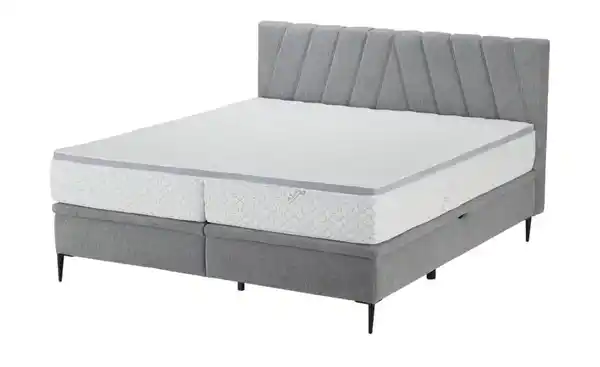 Bild 3 von Twist Boxbett mit Bettkasten Livano ¦ grau ¦ Maße (cm): B: 186 H: 113 Betten > Boxspringbetten - Möbel Kraft