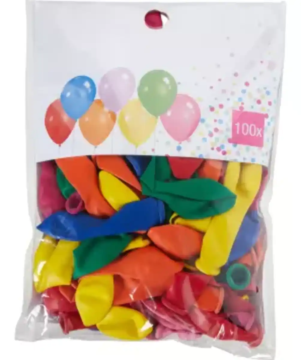 Bild 1 von Luftballons in verschiedenen Farben, bunt