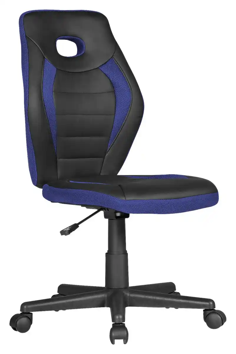 Bild 1 von Jugenddrehstuhl Luan ca. 63x91x63 cm Blau,Schwarz, Blau, Schwarz