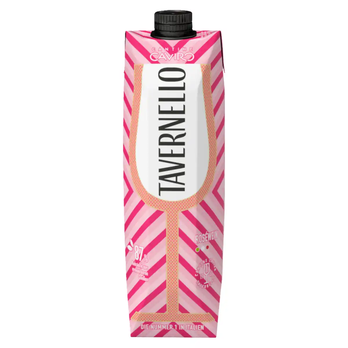 Bild 1 von Tavernello Rosé Vino Rosato halbtrocken 1l