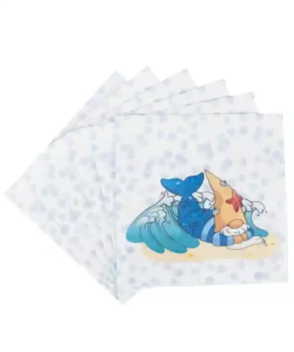 Bild 1 von Maritime Servietten, bunt