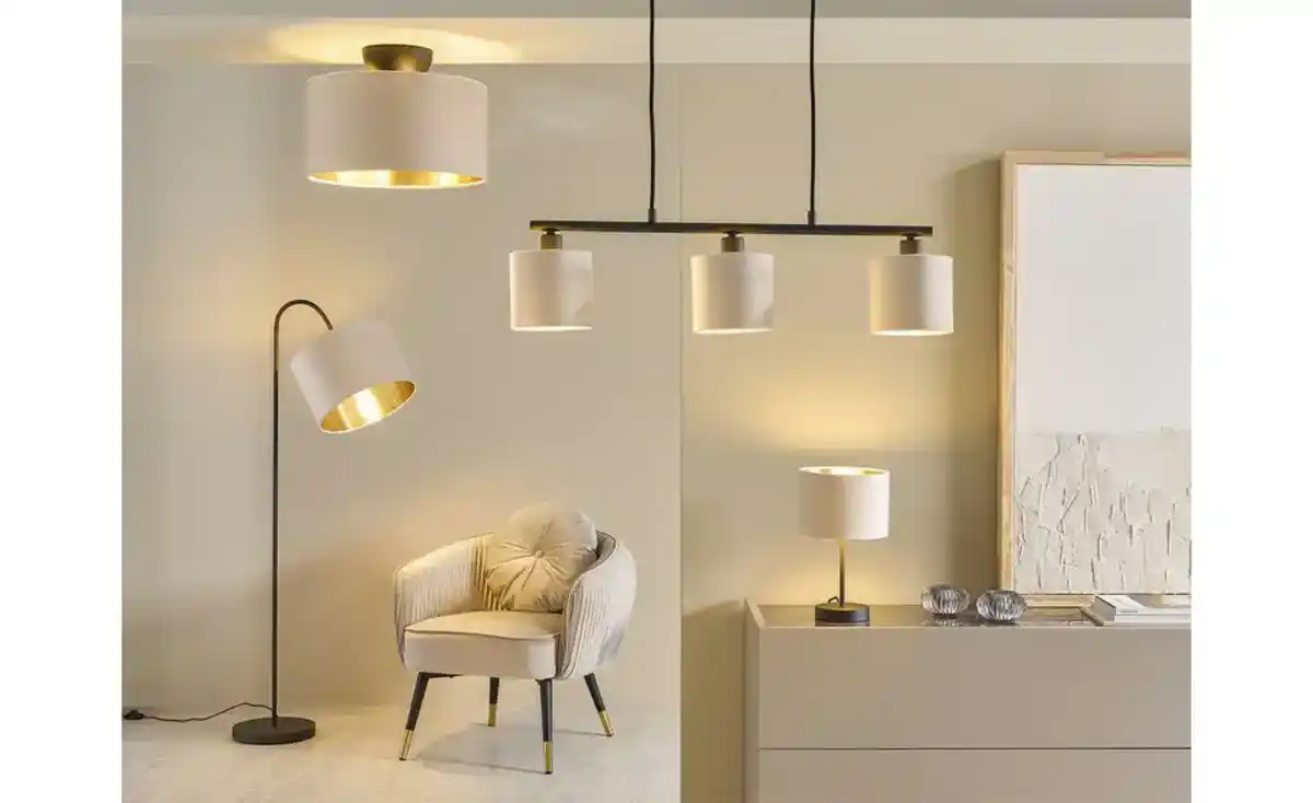 Bild 1 von Trio Pendelleuchte   ¦ creme ¦ Maße (cm): B: 66 H: 150 T: 12.0 Lampen & Leuchten > Innenleuchten > Pendelleuchten - Möbel Kraft