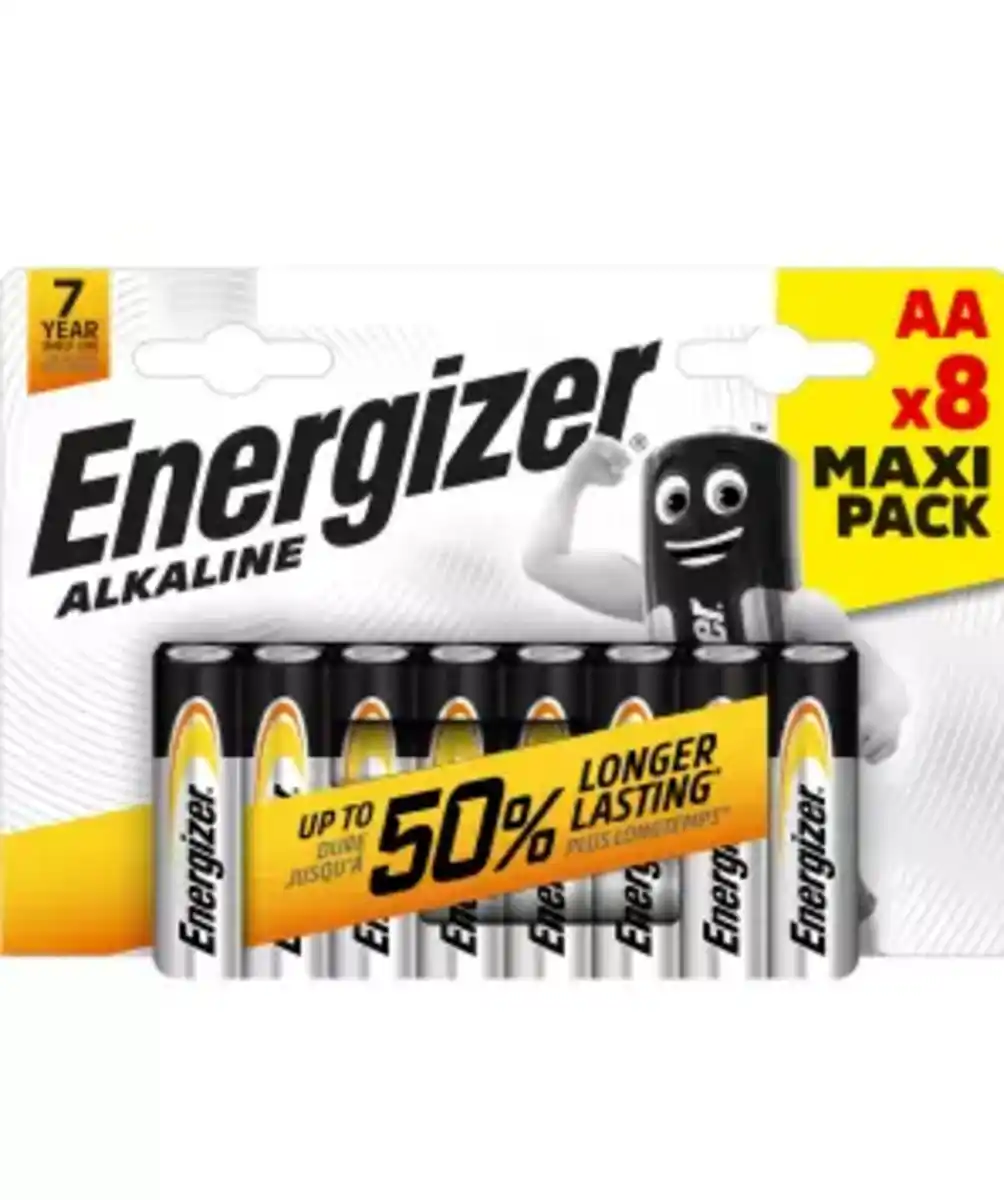 Bild 1 von Energizer Alkaline Power AA-Batterien, grau