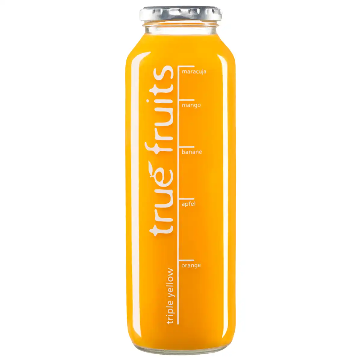 Bild 1 von True Fruits Smoothie triple yellow 750ml
