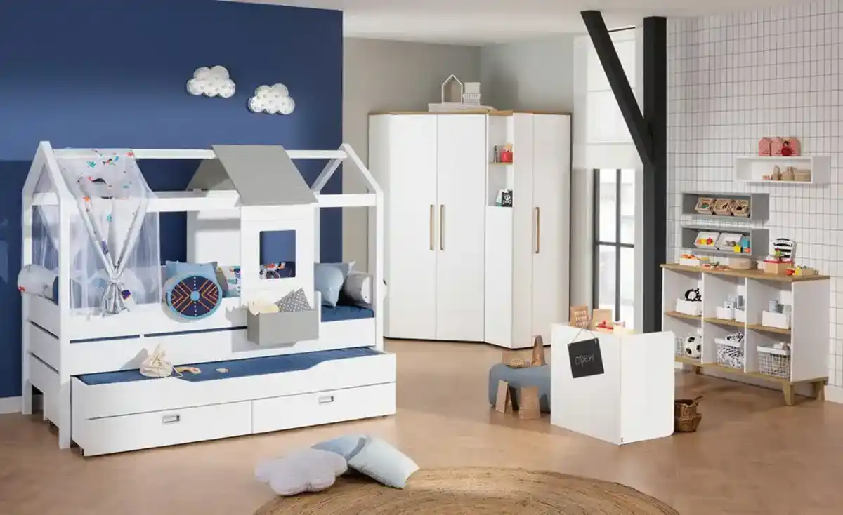 Bild 1 von PAIDI Kojenbett   ¦ weiß ¦ Maße (cm): B: 100,1 H: 175 Betten > Bettgestelle - Möbel Kraft