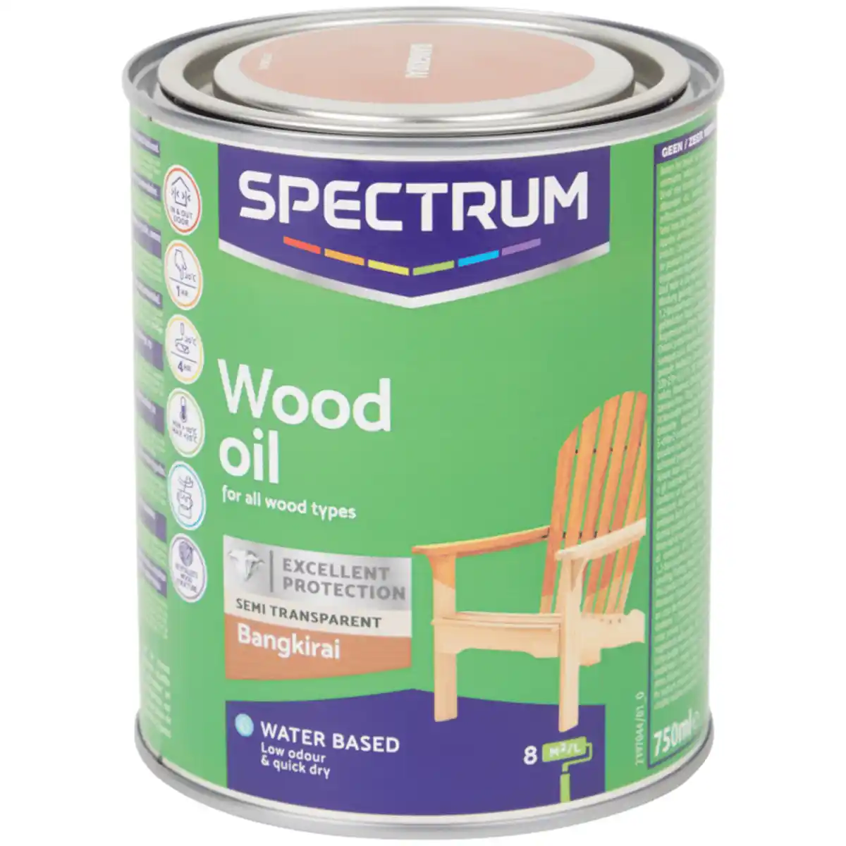 Bild 1 von Spectrum Universal-Holzöl Bangkirai